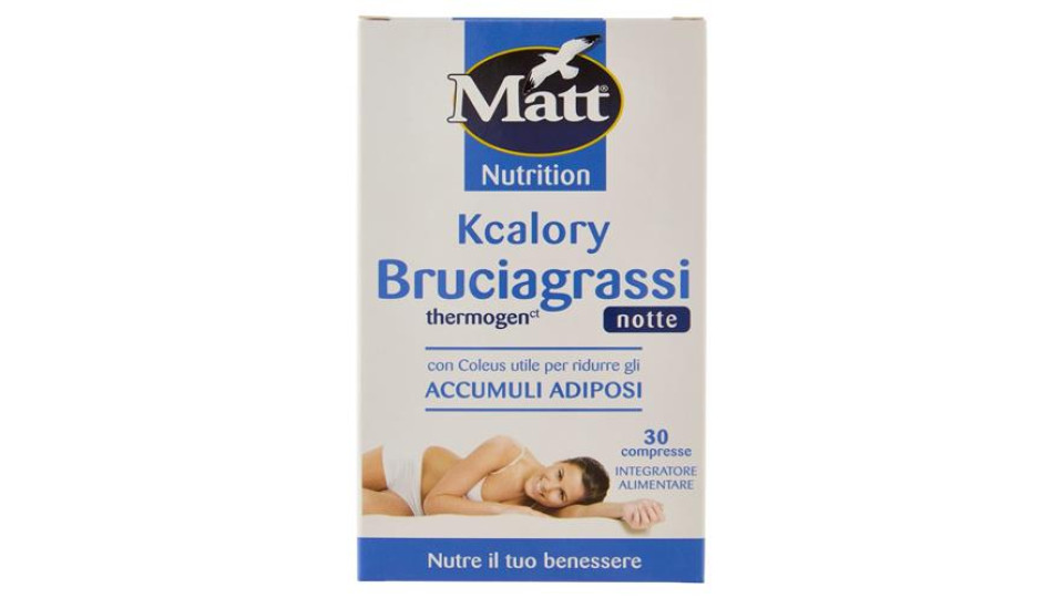 Matt Kcalory Bruciagr.Nt10,5Gr