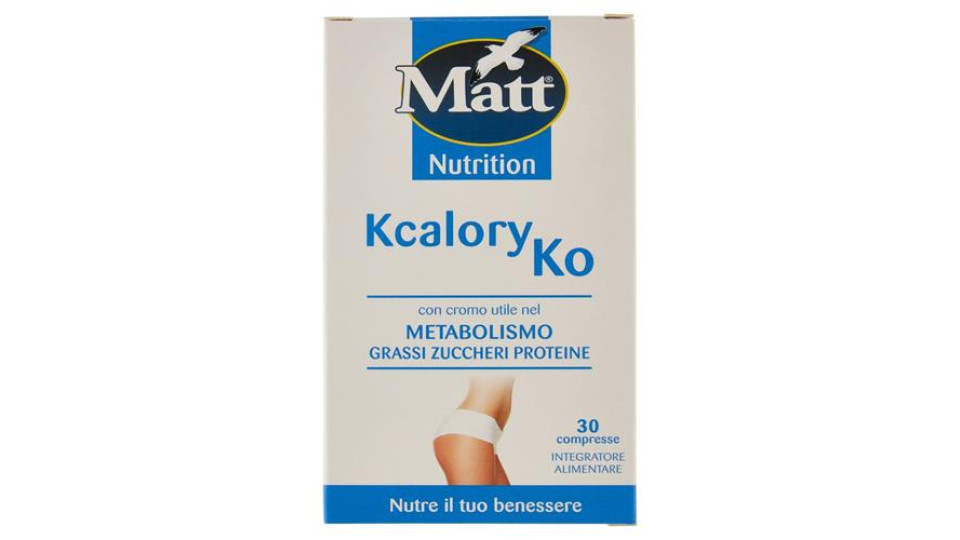 Matt Slimming Kcalory Ko 30 compresse 30 g