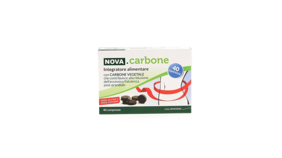 NOVA CARBONE VEGETALE 40CPR
