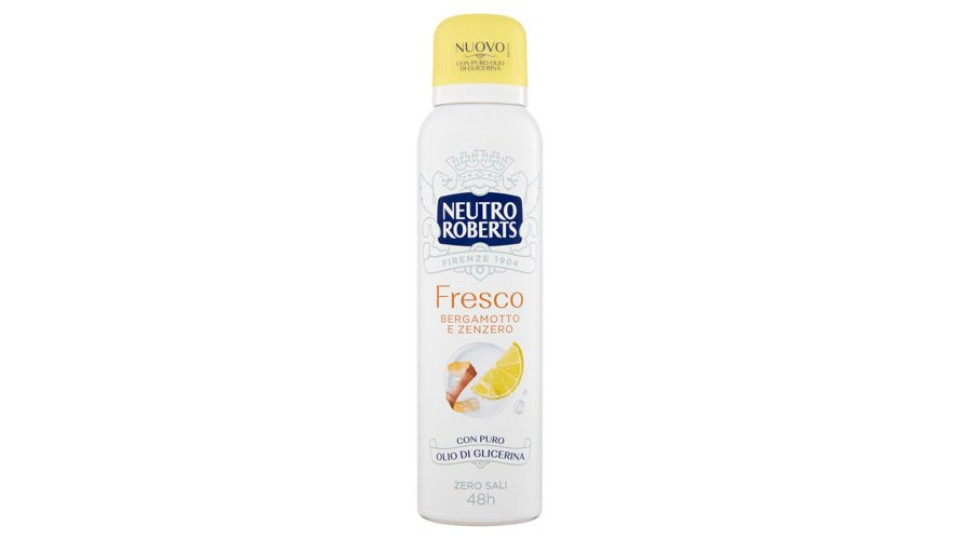 Neutro Roberts Fresco Bergamotto e Zenzero 150 ml