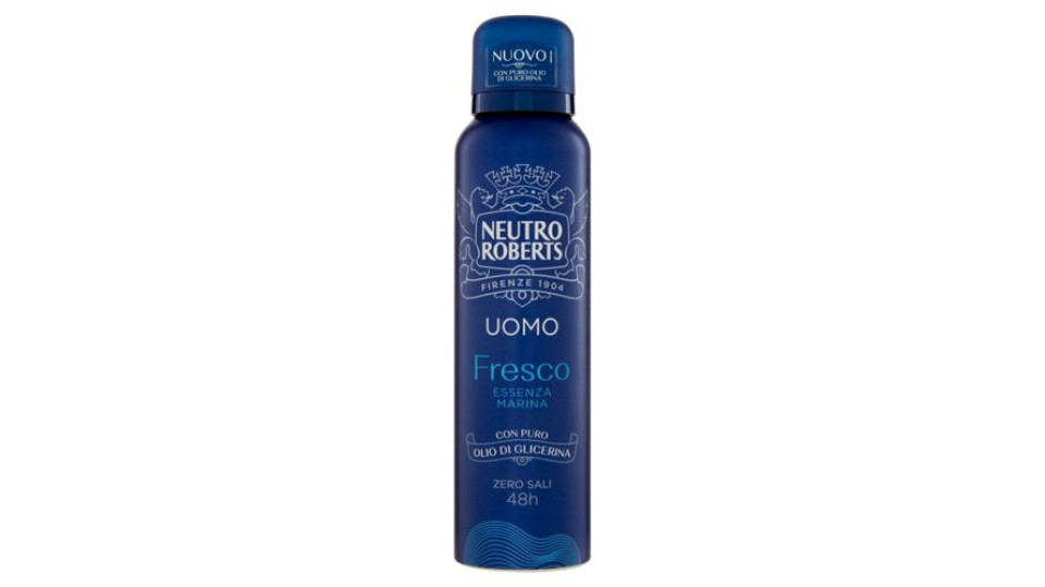 Neutro Roberts Uomo Fresco Essenza Marina 150 ml