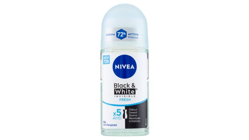 Nivea Black & White Invisible Fresh Anti-Perspirant 50 ml