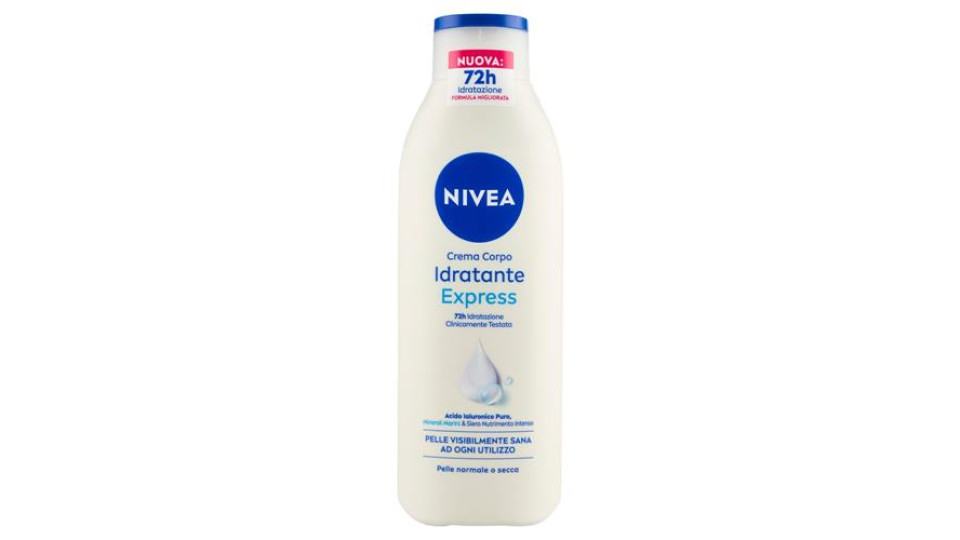 Nivea Crema Corpo Idratante Express Pelle normale o secca 250 ml