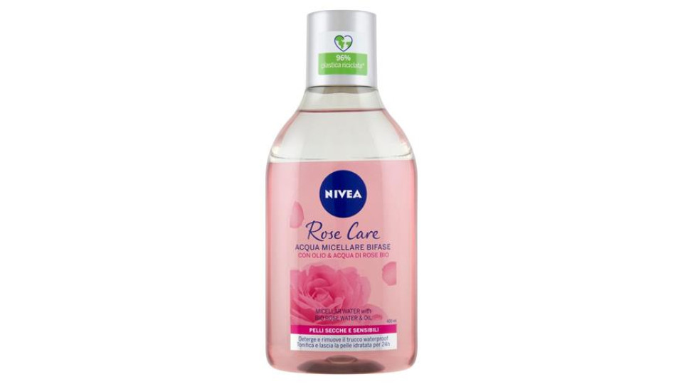 Nivea Rose Care Micellar Water with Bio Rose Water & Oil Face - Eyes 400 ml
