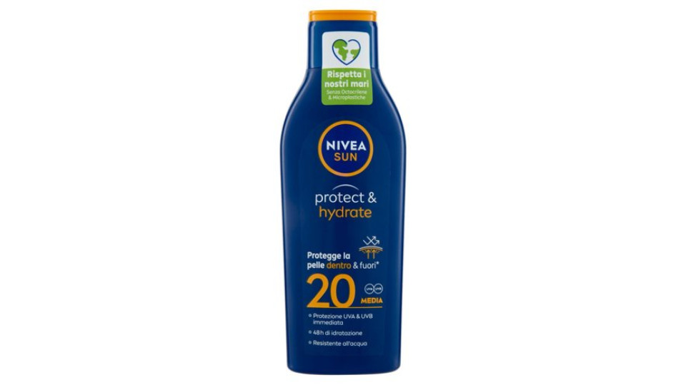 Nivea Sun protect & hydrate 20 Media 200 ml
