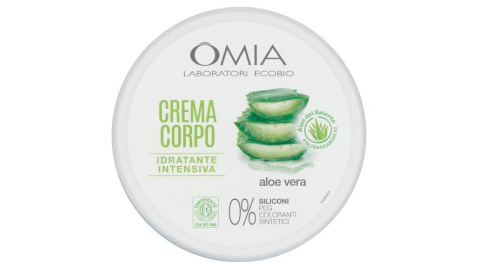 Omia Laboratori Ecobio Crema Corpo Idratante Intensiva aloe vera 150 ml
