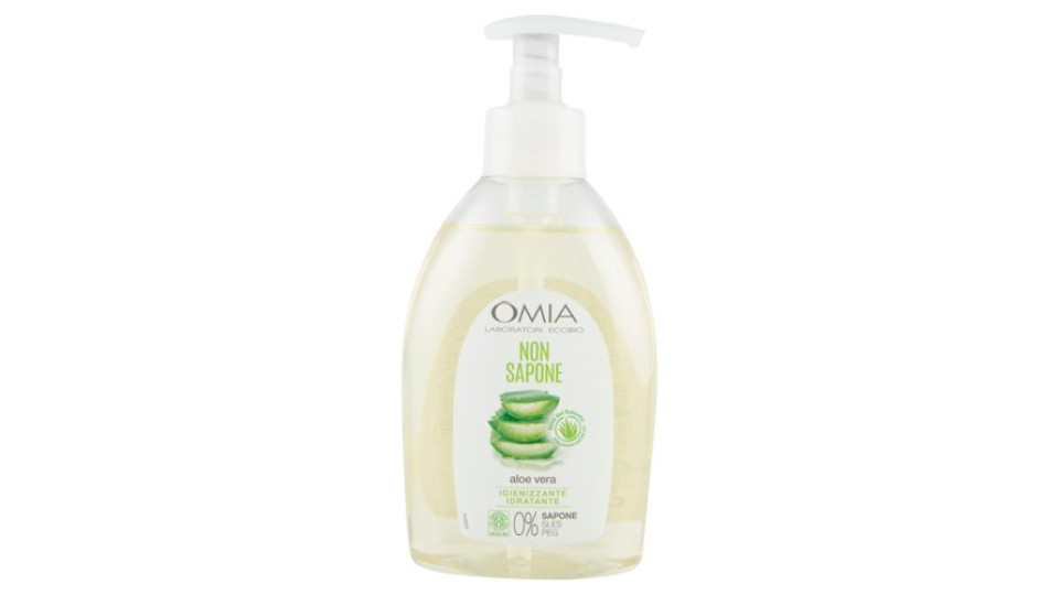 Omia Laboratori Ecobio Non Sapone Igienizzante Idratante aloe vera 300 ml
