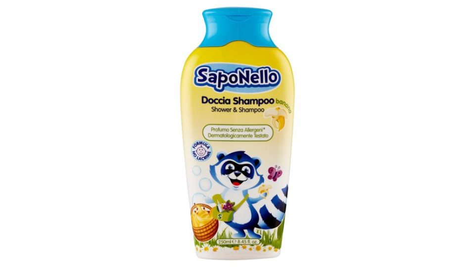 SapoNello Doccia Shampoo banana 250 ml