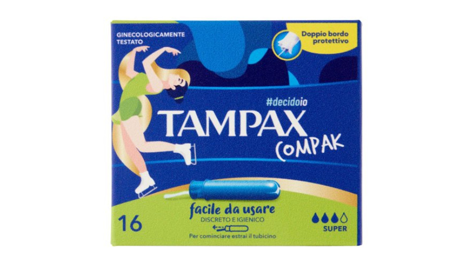 Tampax Compak Super 16 pz