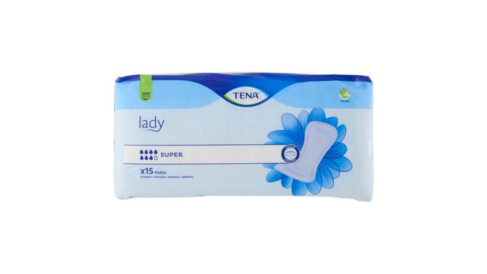 Tena lady Super Pads+ 15 pz