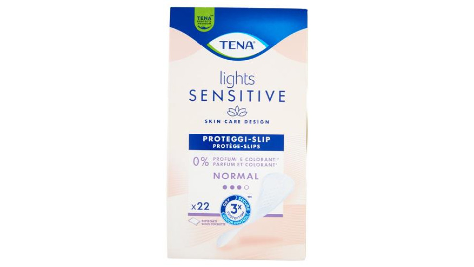 Tena lights Sensitive Proteggi-Slip Normal Ripiegati 22 pz