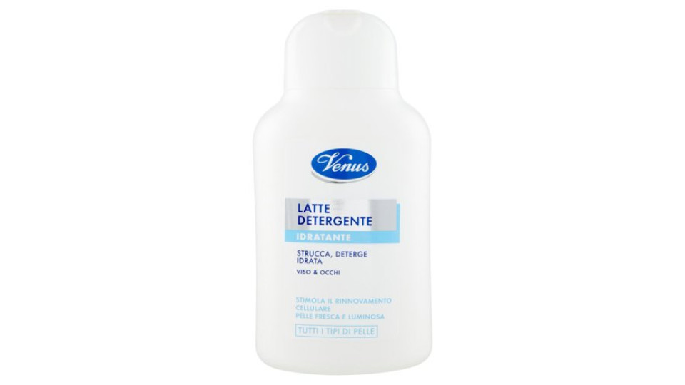 Venus Latte Detergente Idratante Tutti i Tipi di Pelle 200 mL