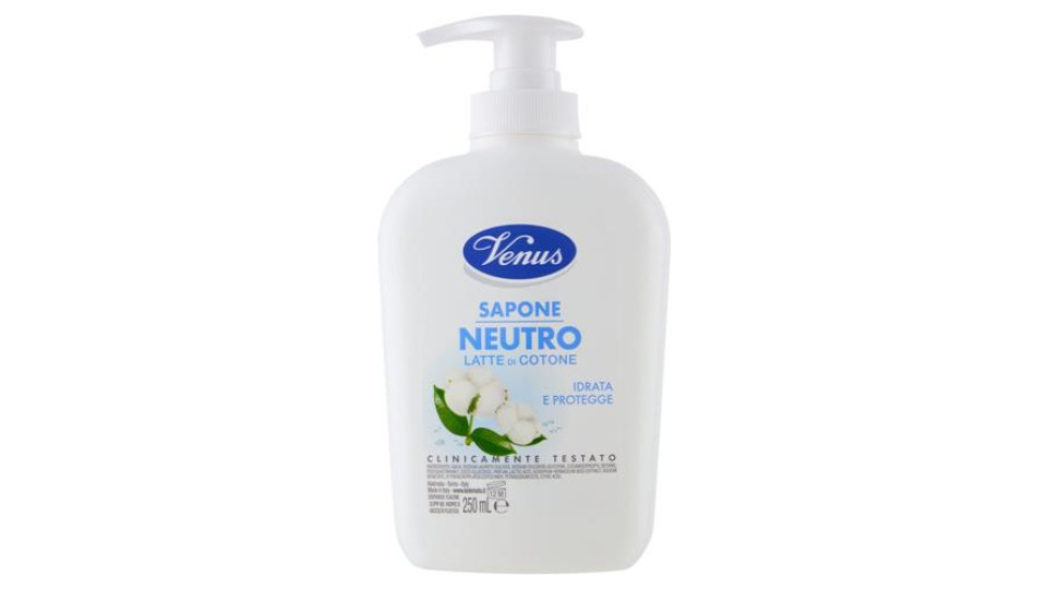 Venus Sapone Neutro Latte di Cotone 250 mL