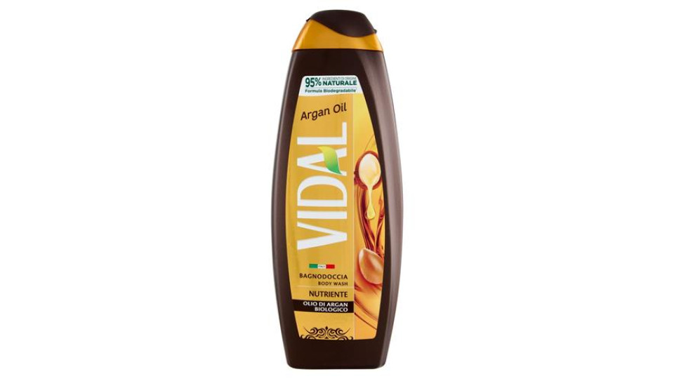 Vidal Argan Oil Bagnodoccia Nutriente Olio di Argan Biologico 500 ml