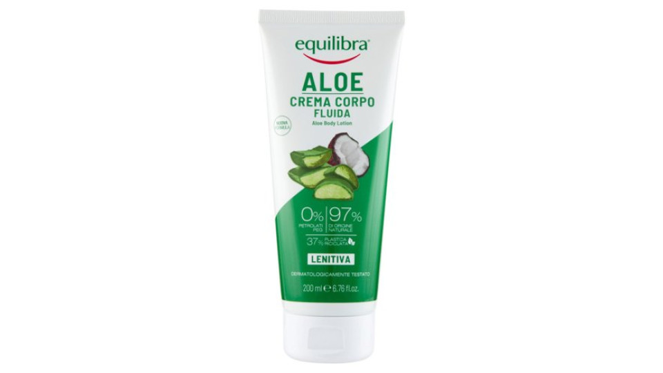 equilibra Aloe Crema Corpo Fluida Lenitiva 200 ml