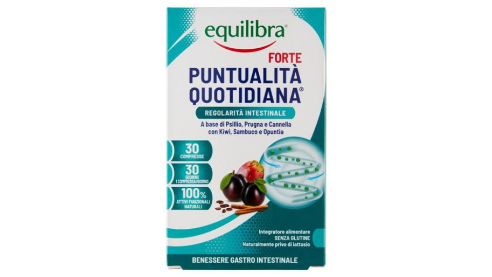 equilibra Puntualità Quotidiana Forte Regolarità Intestinale 30 Compresse 33 g
