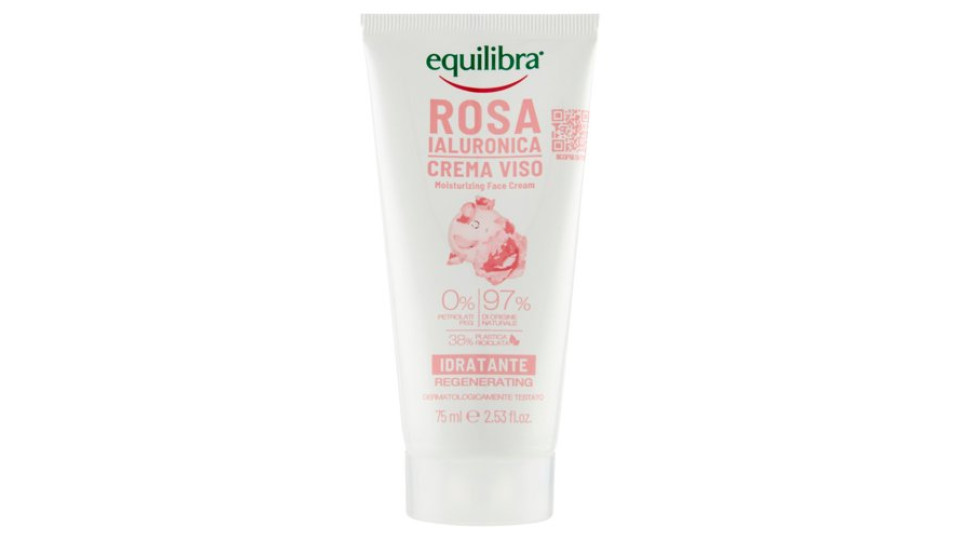 equilibra Rosa Ialuronica Crema Viso Idratante 75 ml