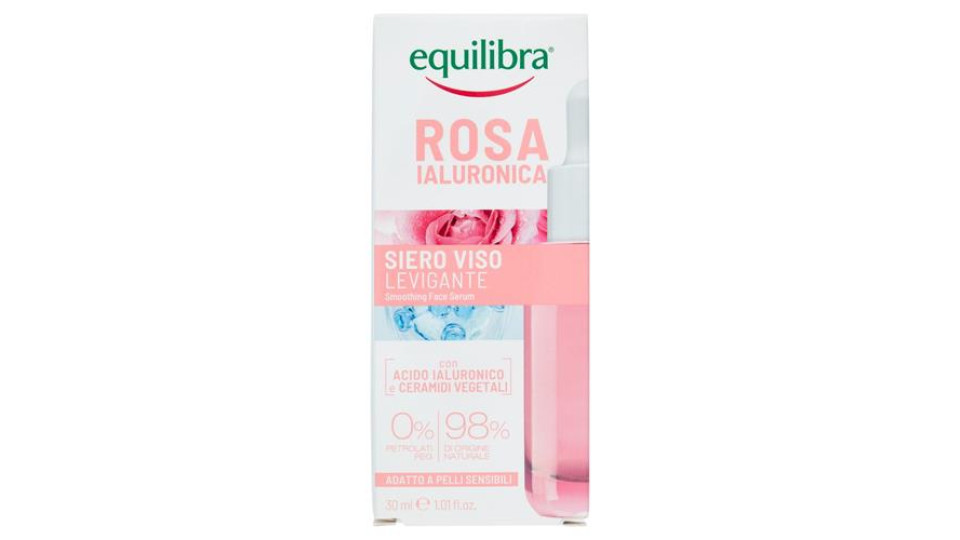 equilibra Rosa Ialuronica Siero Viso Levigante 30 ml