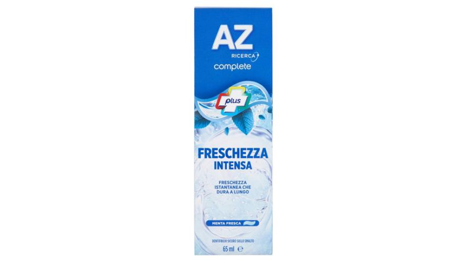 AZ Ricerca Dentifricio Complete Plus Freschezza Intensa Menta Fresca 65 ml