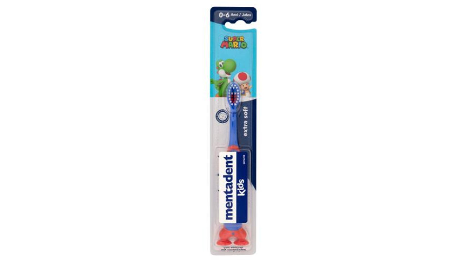Mentadent Kids 0-6 Anni Super Mario extra soft