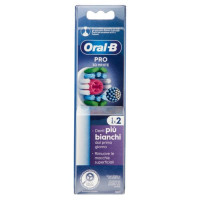 Oral-B 3D White CleanMaximiser Testine di Ricambio per Spazzolino Elettrico Ricaricabile - 2 Refills