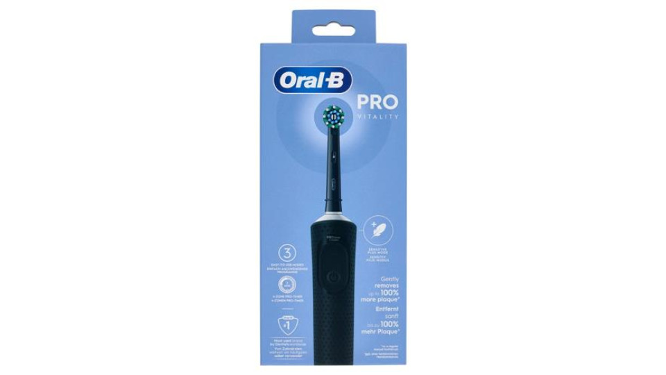 Oral-B Spazzolino Elettrico Denti Ricaricabile Vitality Pro Black