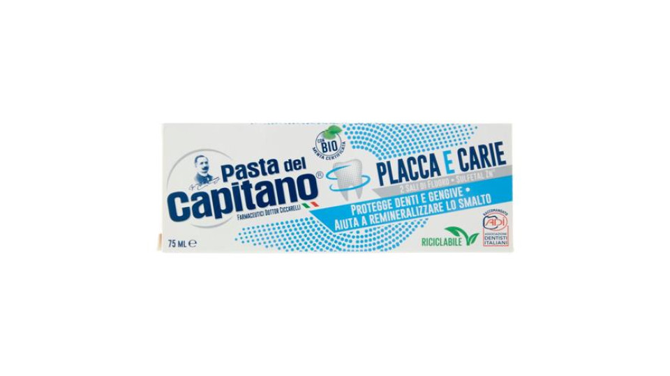 Pasta del Capitano Placca e Carie 100 ML