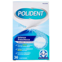 Polident Pulitore Quotidiano 3 Minuti Igiene della Protesi Dentale Pulizia Profonda 36 Compresse