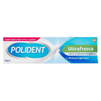 Polident lunga tenuta adesivo per protesi dentiera giornaliera ad alto comfort fino a 12 ore 40gr