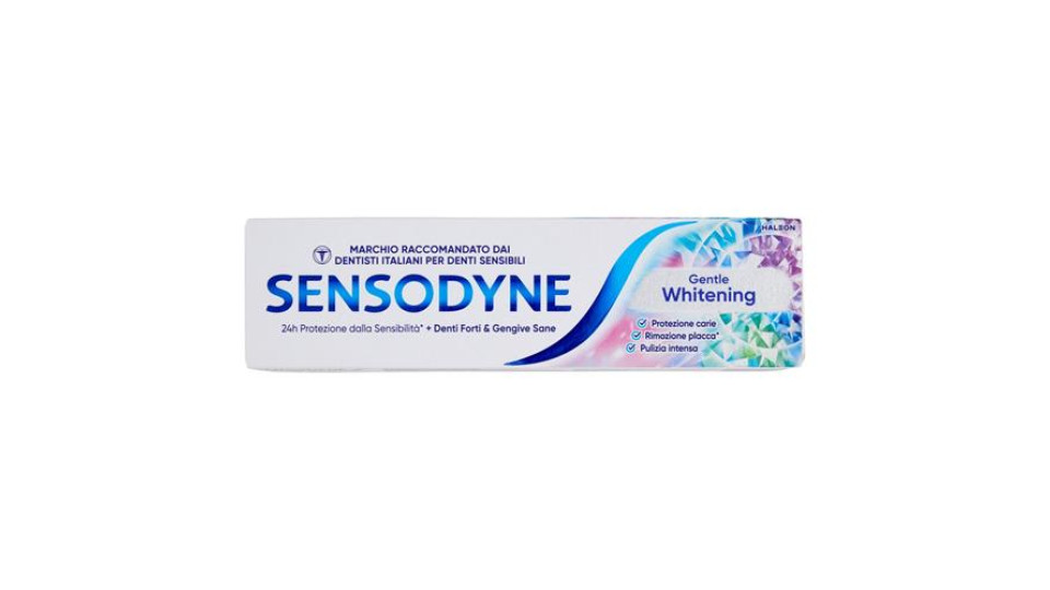 Sensodyne Gentle Whitening Dentifricio Per Denti Sensibili, per Denti Forti E Gengive Sane, 75 ml