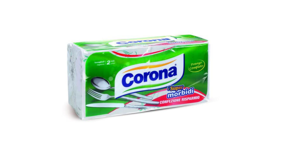 Corona 90 Tovaglioli Doppio Velo Cm 33 X 33