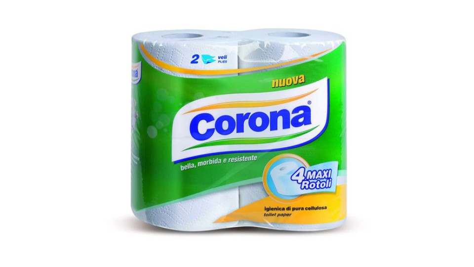 Corona Carta Igienica 4 Maxi Rotoli