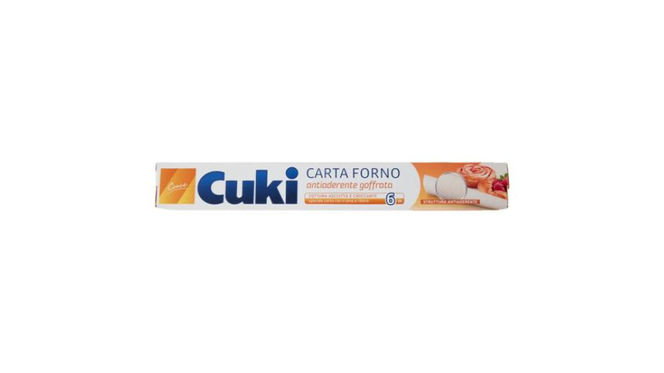 Cuki Cuoce Carta Forno antiaderente goffrata 6 m