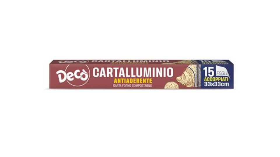 DECO 15 FOGLI CARTALLUMI.33X33