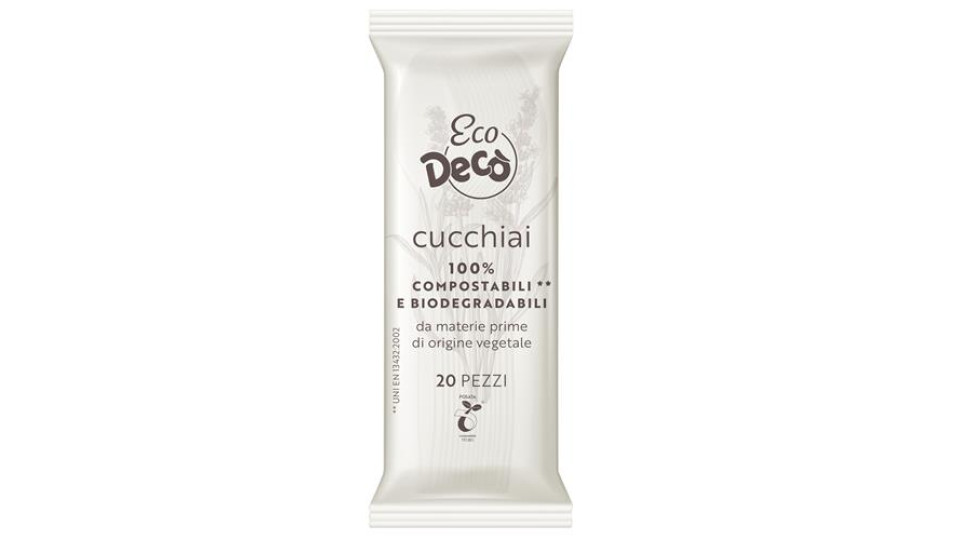DECO ECO CUCCHIAI BIANCHI 20PZ