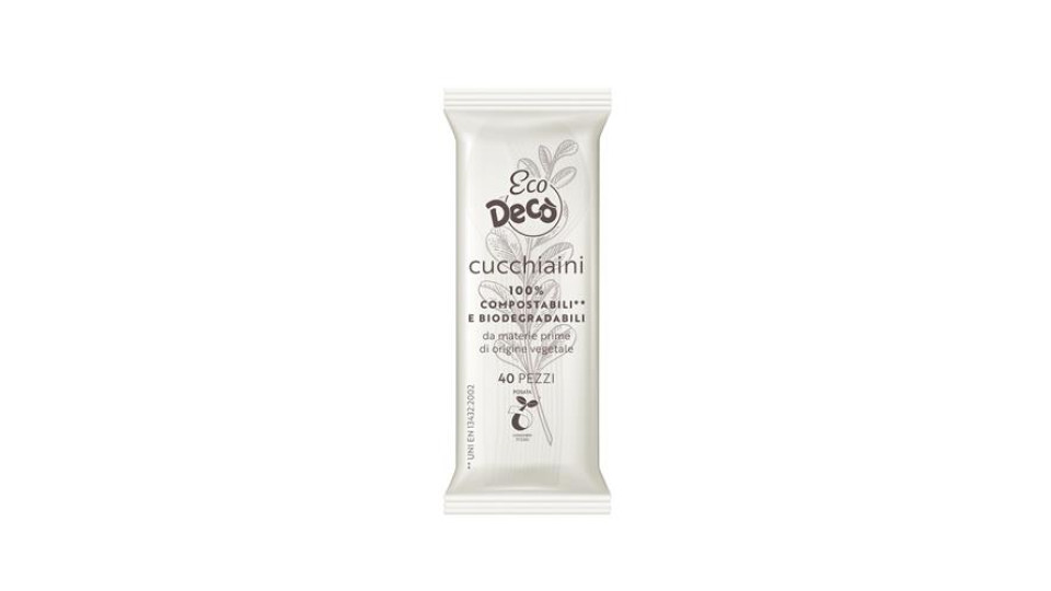 DECO ECO CUCCHIAINI DES.BIA40P