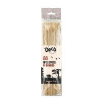 DECO SPIEDINI IN BAMBOO 50PZ