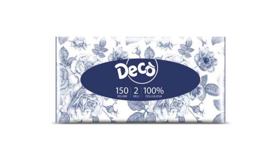Decò Veline Cubo 2 veli 150pz