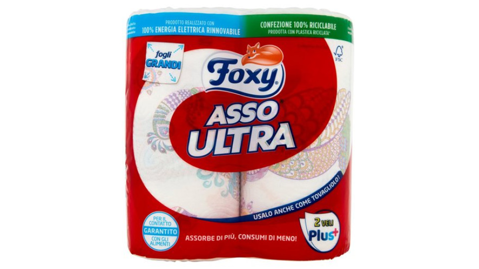 FOXI ASCIUGAT.ASSO ULTRA 2PZ