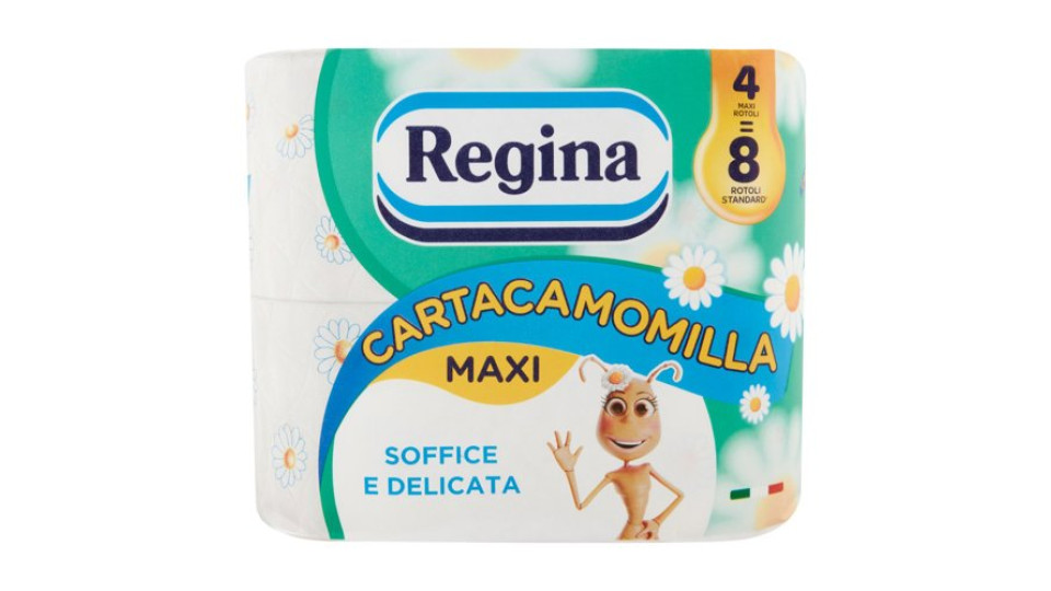 Regina Cartacamomilla carta igienica 4 rotoli