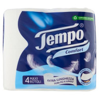Tempo natural & soft Maxi Rotoli 4 pz