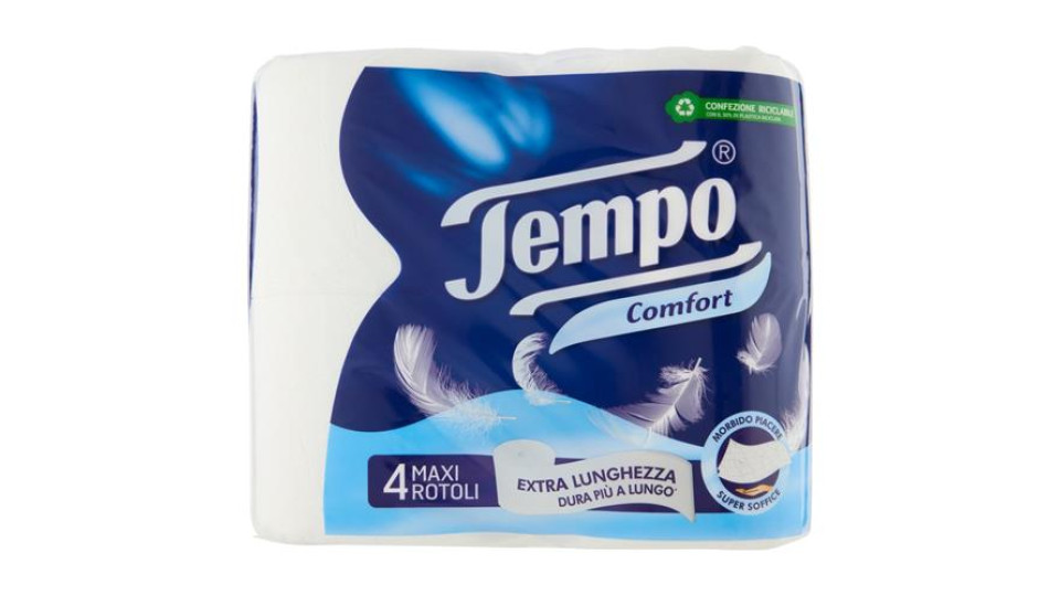 Tempo natural & soft Maxi Rotoli 4 pz