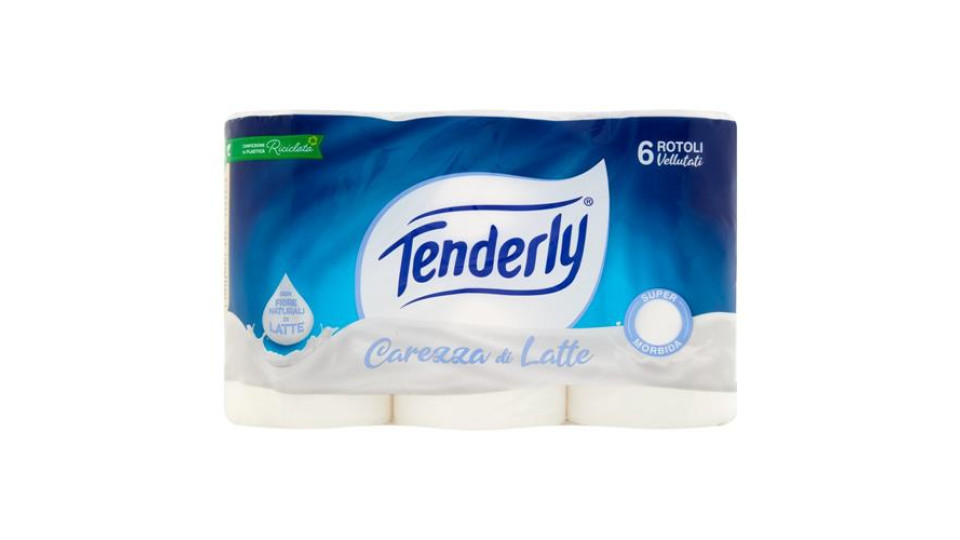 Tenderly Carezza di Latte Rotoli Vellutati 6 pz