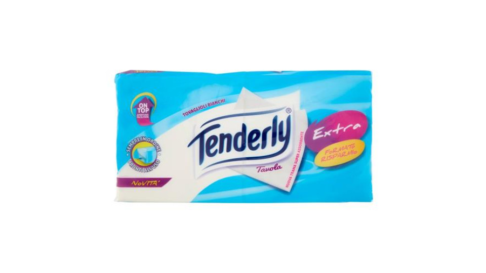 Tenderly Tavola Tovaglioli Bianchi Extra