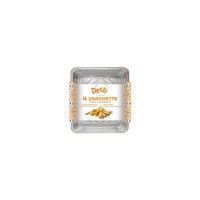 Vaschette Alluminio Con Coperchio 1 Porz. - 4 Pezzi
