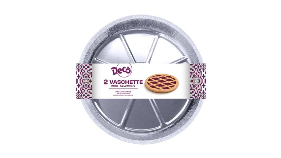 Vaschette Grandi Per Torte 2 Pezzi