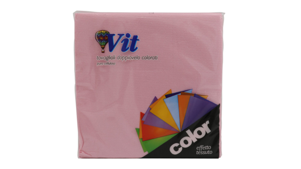 Vit Tovaglioli Rosa 25 Pz.