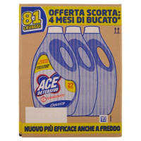 Ace Detersivo Igienizzante Classico 3 x 27 Lavaggi 3 x 1350 ml