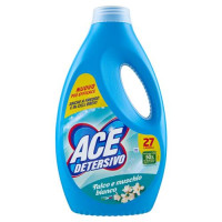 Ace Detersivo Talco e Muschio Bianco 27 Lavaggi 1350 ml