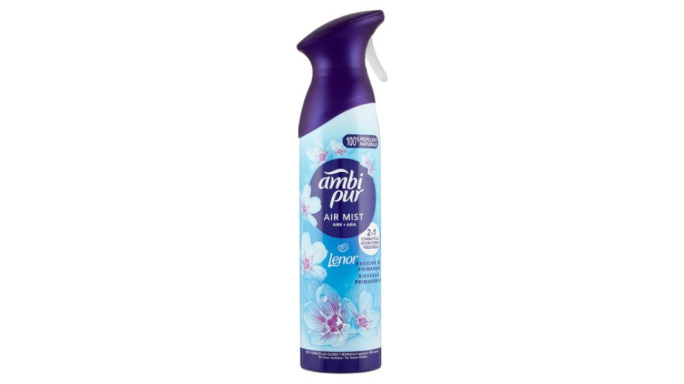 Ambi Pur Profumatore per Ambienti Deodorante Spray, Risveglio Primaverile 185 ml